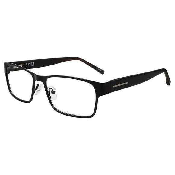 JONES MEN OPTICAL J357 Eyeglasses BLACK-0BLA 55mm